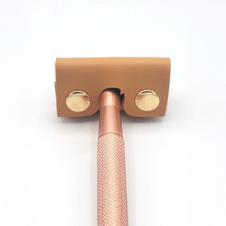 Vegan Leather Razor Cover-2