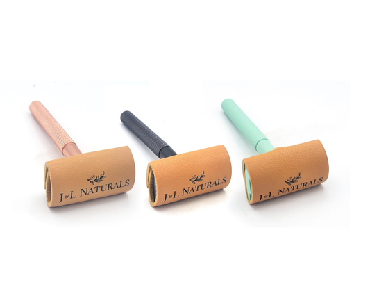 Vegan Leather Razor Cover-0