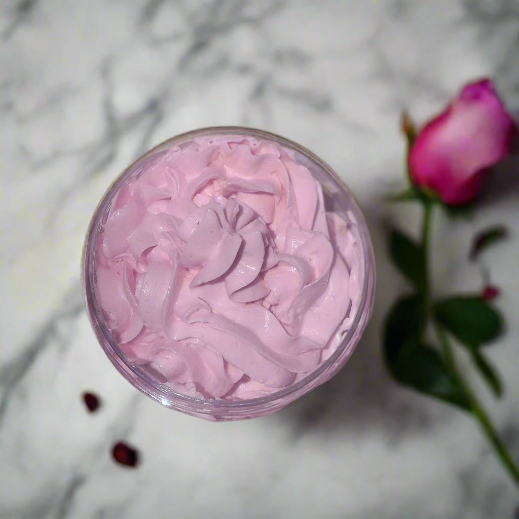 Rose Infused Vegan Body Butter 12oz.-0